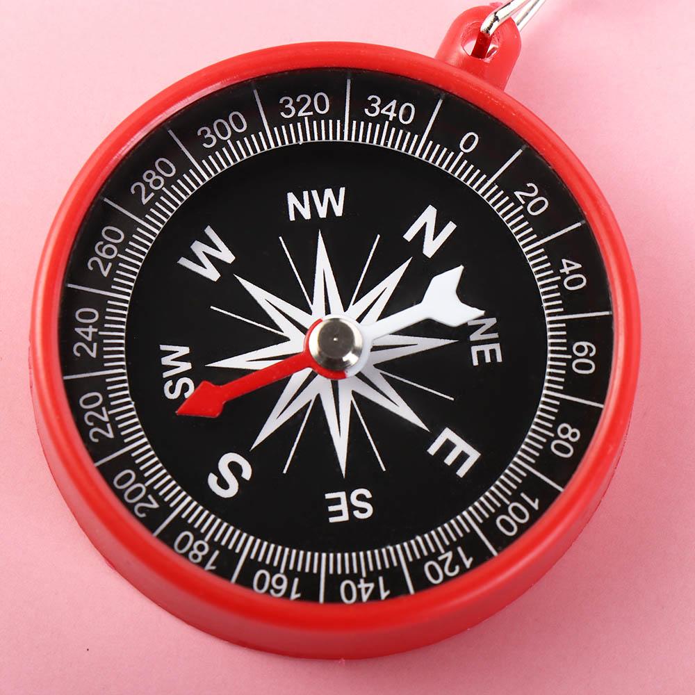 Compass Keychain Mini - Brújula de Bolsillo para Camping, Escalada,
