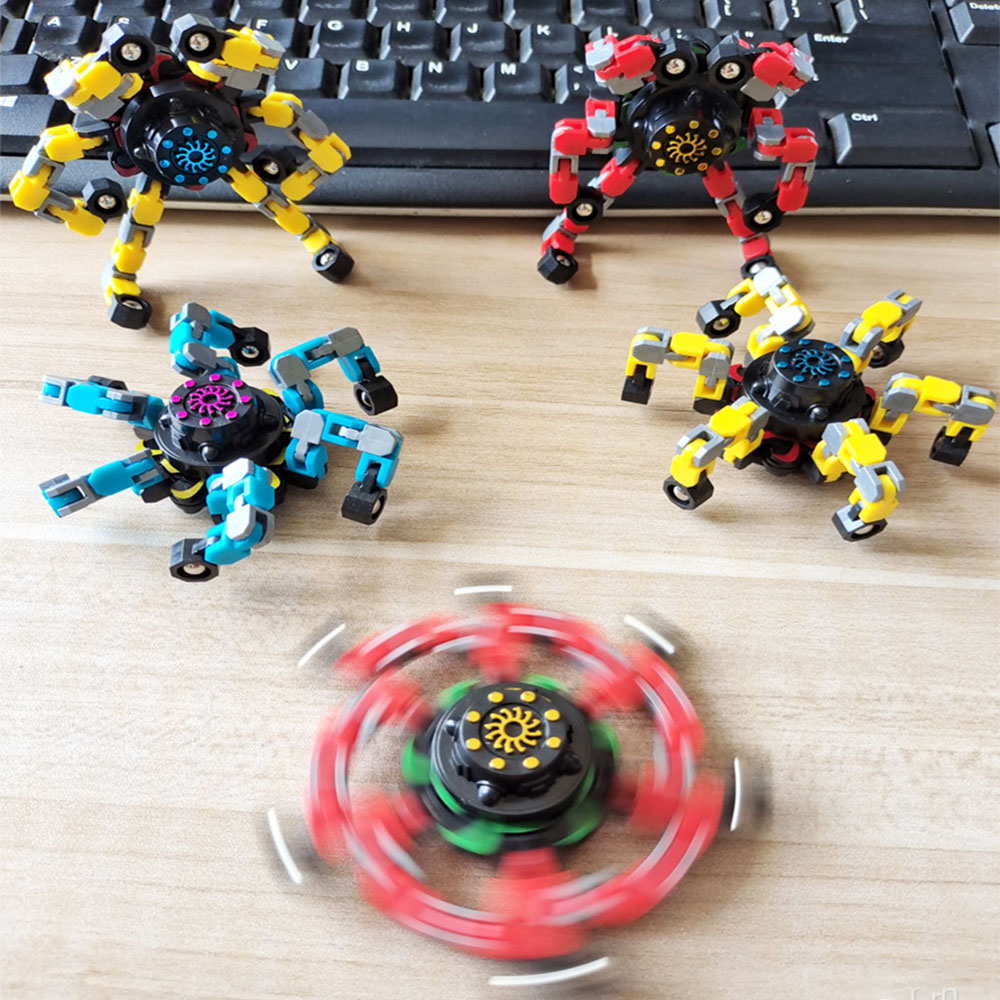 Fidget Spinner Bearing - Fidget Spinner deformado, juguetes de cadena