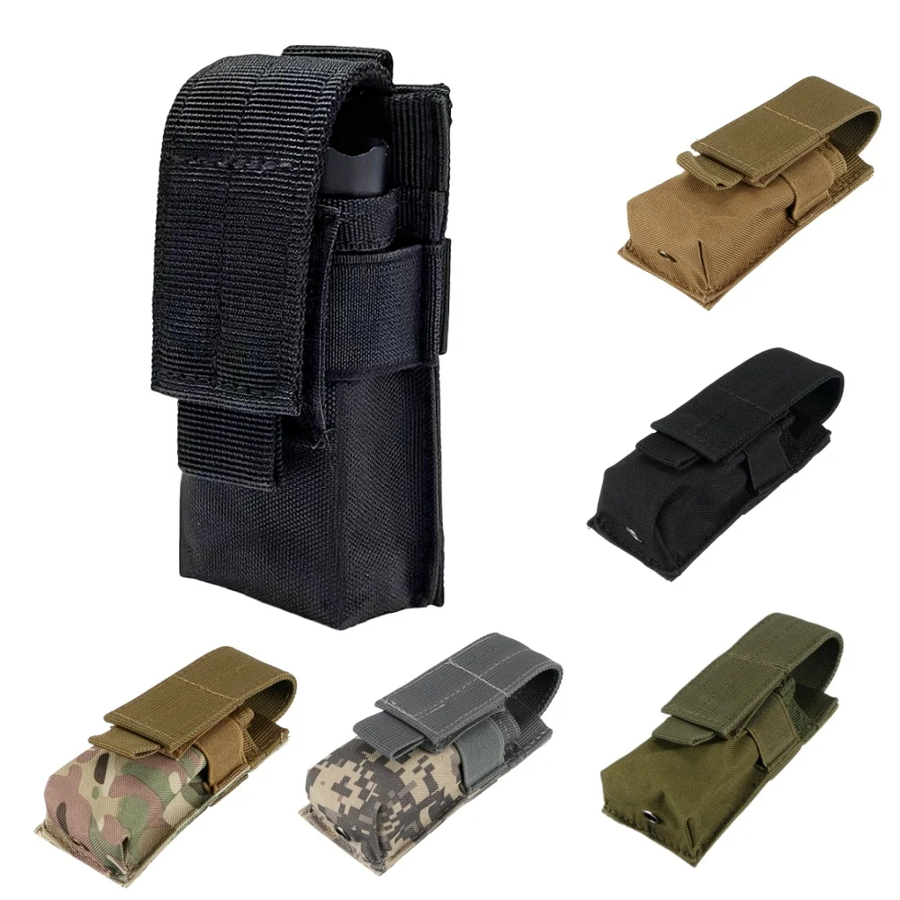 Edc Carry Flashlight - Molle-bolsa táctica para linterna M5, funda