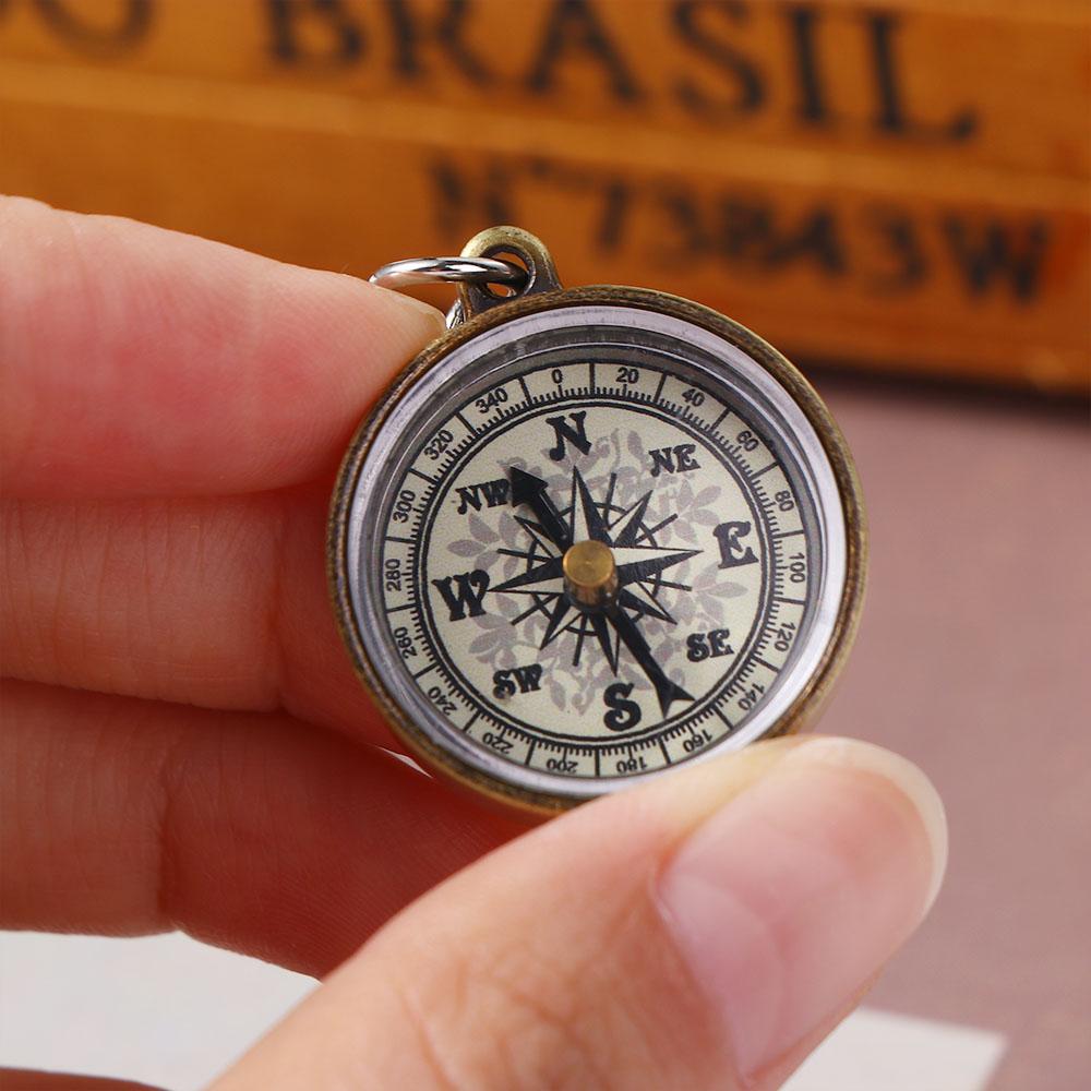 Brújula de Bolsillo Portátil d - Compass Keychain Mini reseña y precio