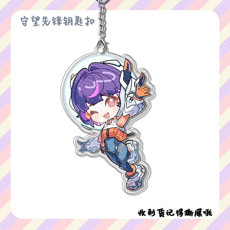 4 Uds juego de Anime Overwatch - Carabiner Keychain reseña y precio
