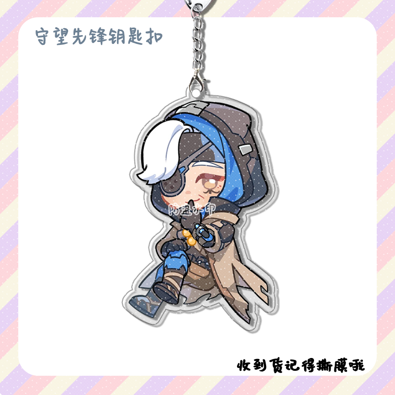 4 Uds juego de Anime Overwatch - Carabiner Keychain reseña y precio