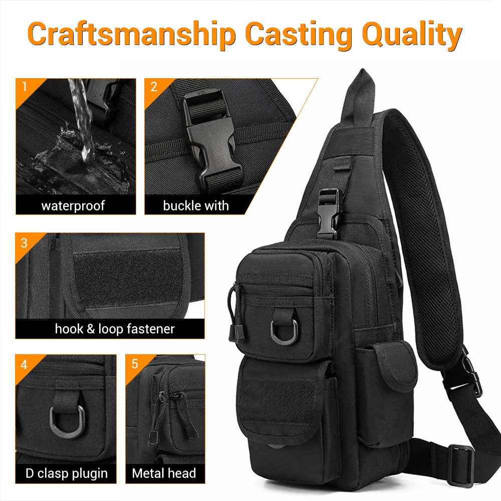 Bolsa de pistola táctica, bols - Edc Concealed Carry Backpack reseña y precio