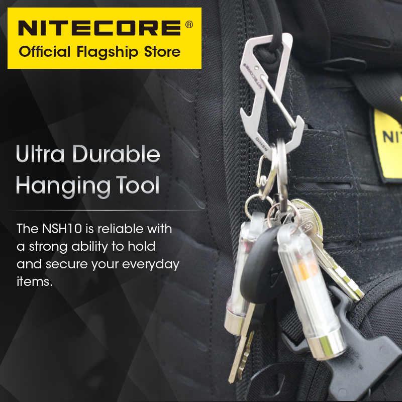 NITECORE NSH10 gancho de presi - Edc Carry Kit reseña y precio