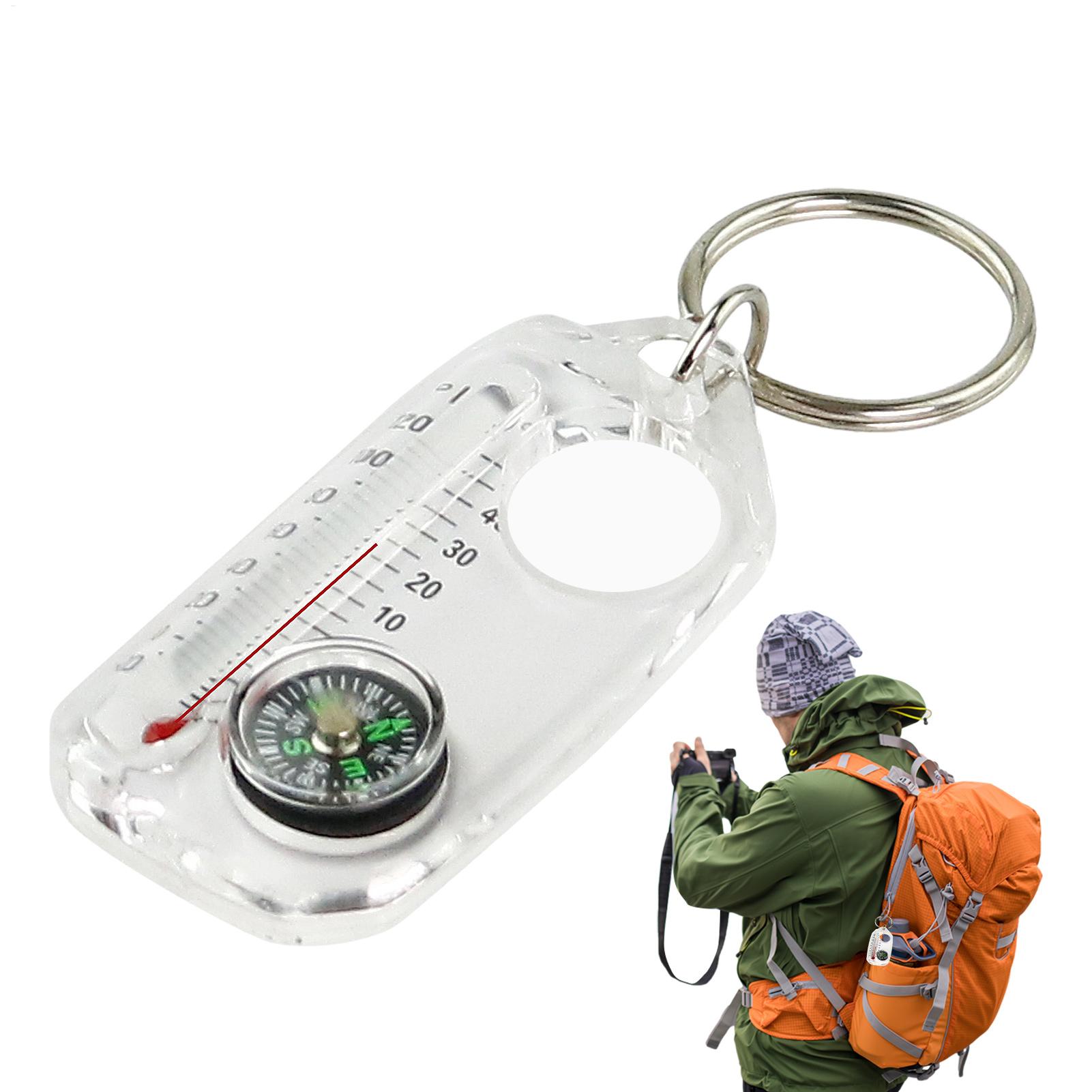 Mini Brújula Multifunción para - Compass Keychain Mini reseña y precio