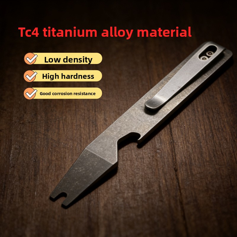 Barra de Desmontaje de Titanio - Titanium Pry Bar reseña y precio