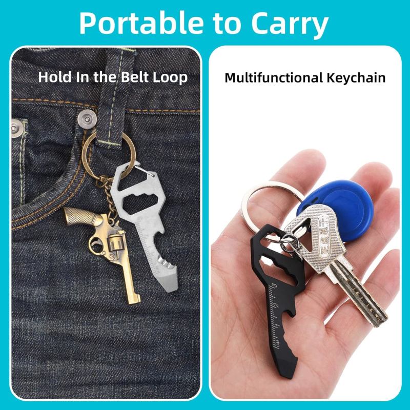 1 Uds llavero abridor de botel - Edc Carry Backpack reseña y precio