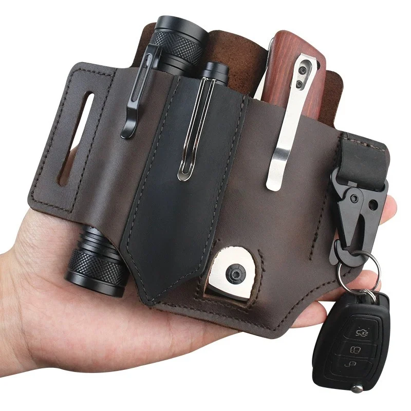 Colgador de cintura de piel de - Edc Carry Pocket Pouch reseña y precio