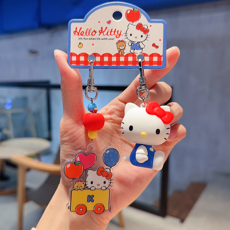 Llavero de Anime Hello Kitty,  - Carabiner Keychain reseña y precio