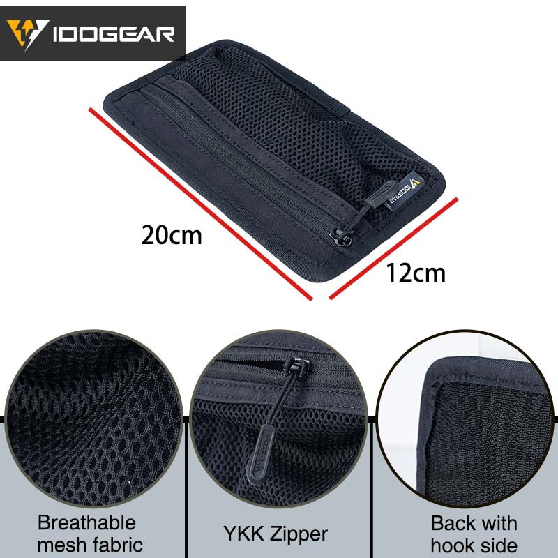 IDOGEAR bolsa de malla táctica - Edc Carry Pouch reseña y precio