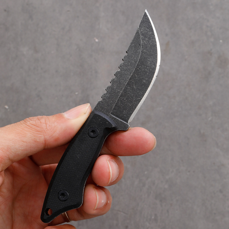 Cuchillo de hoja fija pequeña  - Edc Carry Fixed Blade reseña y precio