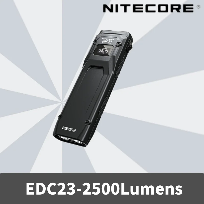 Linterna NITECORE EDC23 EDC de - Edc Carry Flashlight reseña y precio