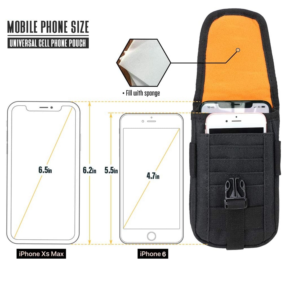 Funda Táctica para Teléfono Mo - Edc Carry Pouch reseña y precio