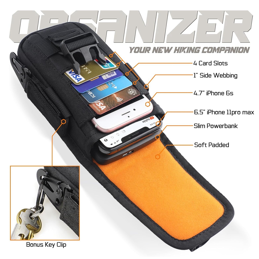 Funda Táctica para Teléfono Mo - Edc Carry Pouch reseña y precio