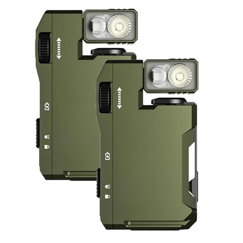Linterna EDC AT51-2Pcs con 3 m - Edc Carry Flashlight reseña y precio