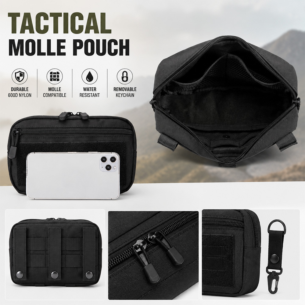 Bolsa táctica Molle EDC para e - Edc Carry Pouch reseña y precio