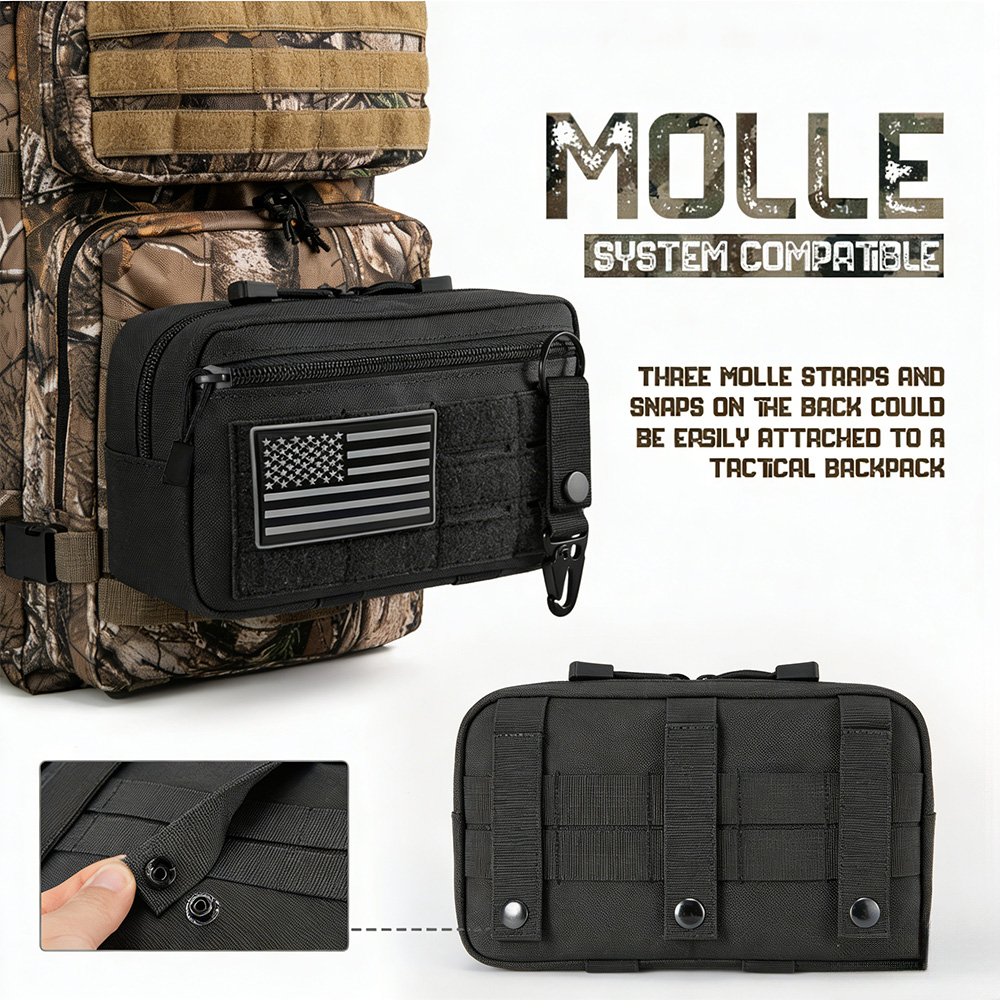 Bolsa táctica Molle EDC para e - Edc Carry Pouch reseña y precio