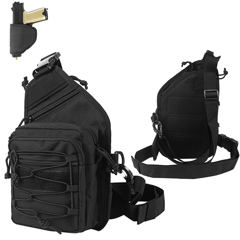 Bolso táctico oculto para tran - Edc Concealed Carry Backpack reseña y precio