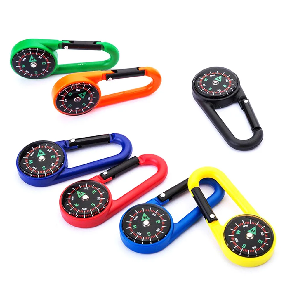 Mosquetón con brújula para ext - Compass Keychain Mini reseña y precio