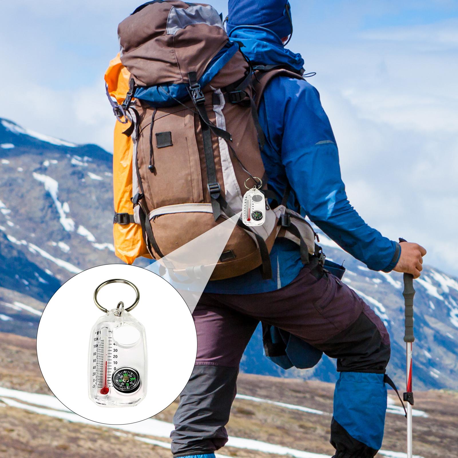 Mini Llaveros Multifunción con - Compass Keychain Mini reseña y precio