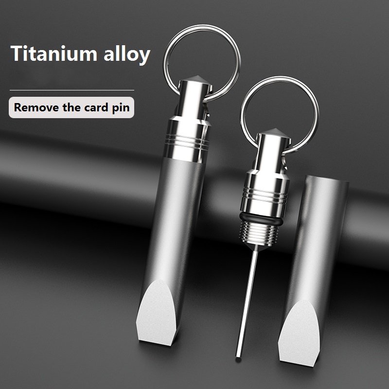 Aleación de titanio multifunci - Titanium Pry Bar reseña y precio