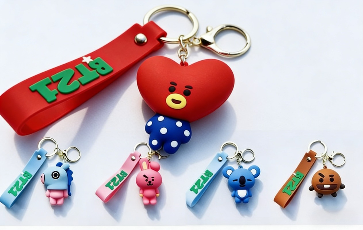 Nuevo Llavero BT21 Koya RJ Sho - Carabiner Keychain reseña y precio