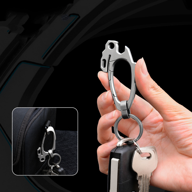 Llavero multifuncional de alea - Titanium Pry Bar reseña y precio
