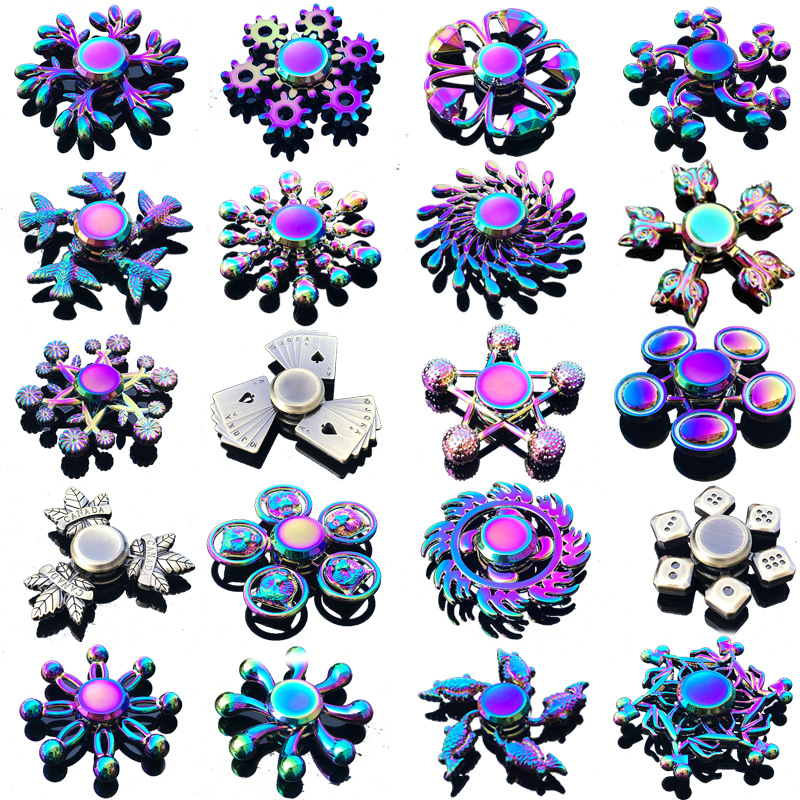 Arco Iris Fidget Metal Spinner - Fidget Spinner Bearing reseña y precio