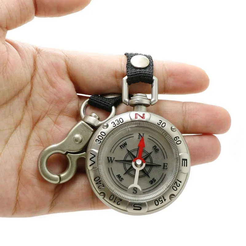 Mini brújula GEFENSI con llave - Compass Keychain Mini reseña y precio