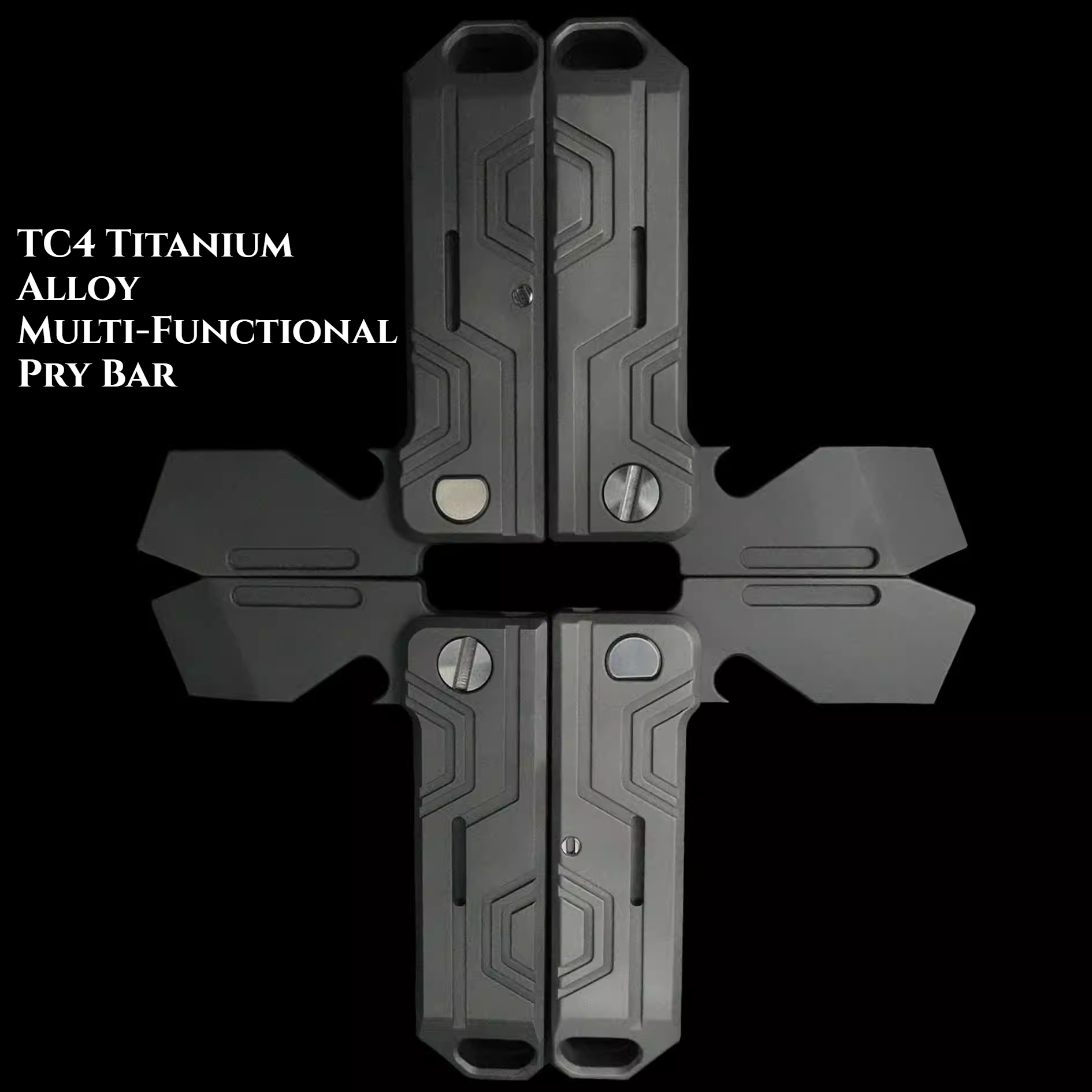 Barra de Desenganche Plegable  - Titanium Pry Bar reseña y precio