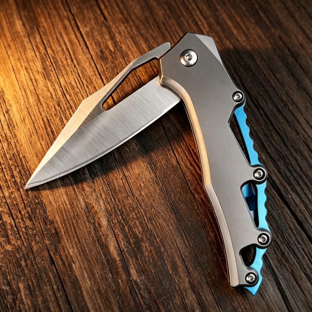 Cuchillo plegable compacto EDC - Edc Every Day Carry おもちゃ reseña y precio