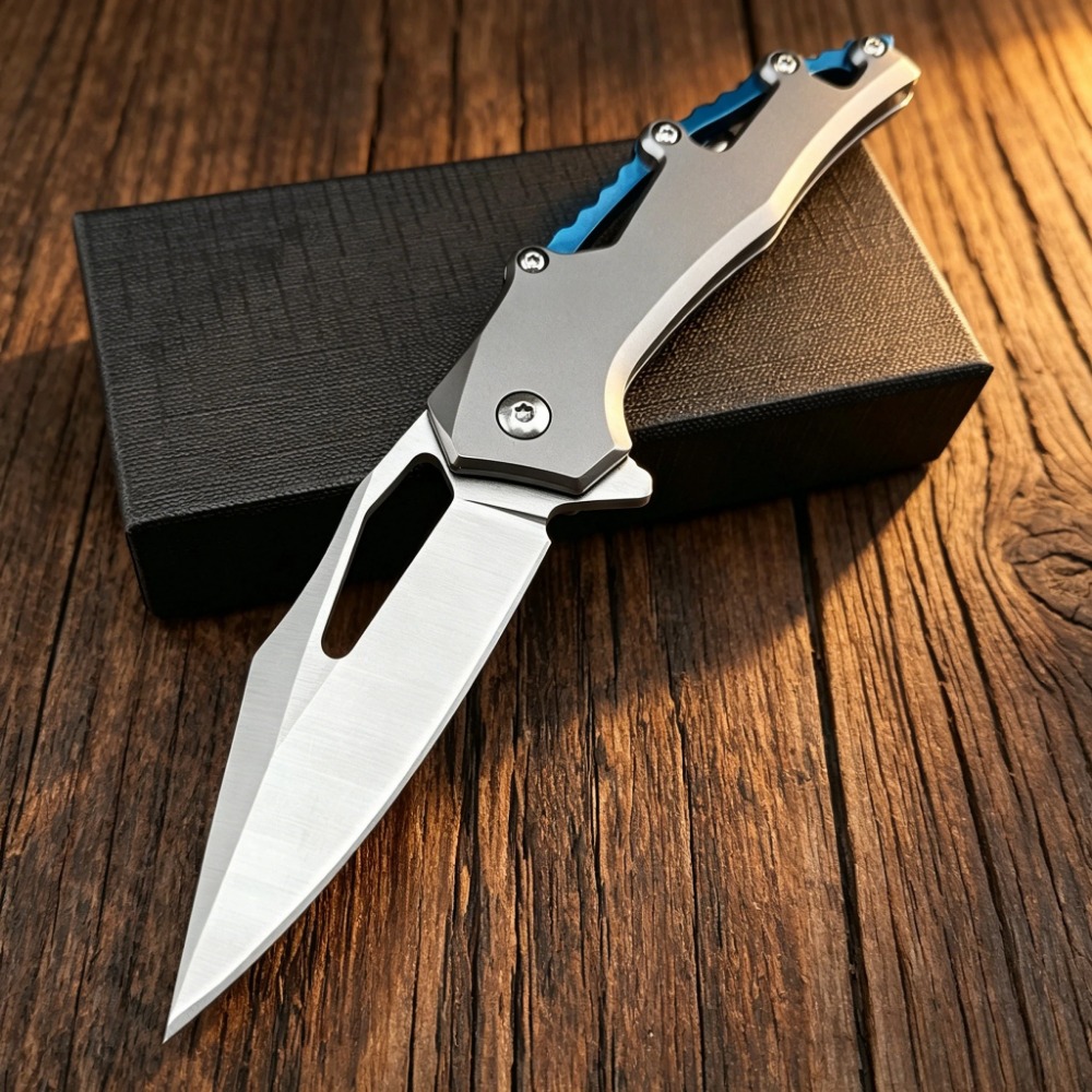 Cuchillo plegable compacto EDC - Edc Every Day Carry おもちゃ reseña y precio