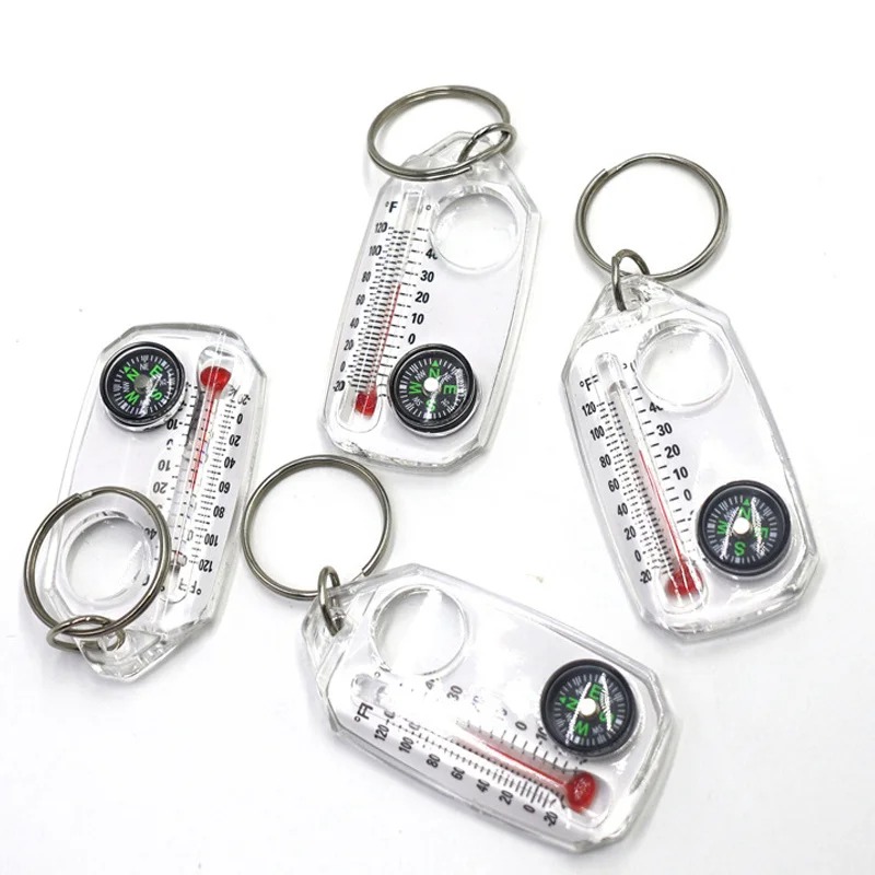Llavero 3 en 1 con Brújula, Te - Compass Keychain Mini reseña y precio