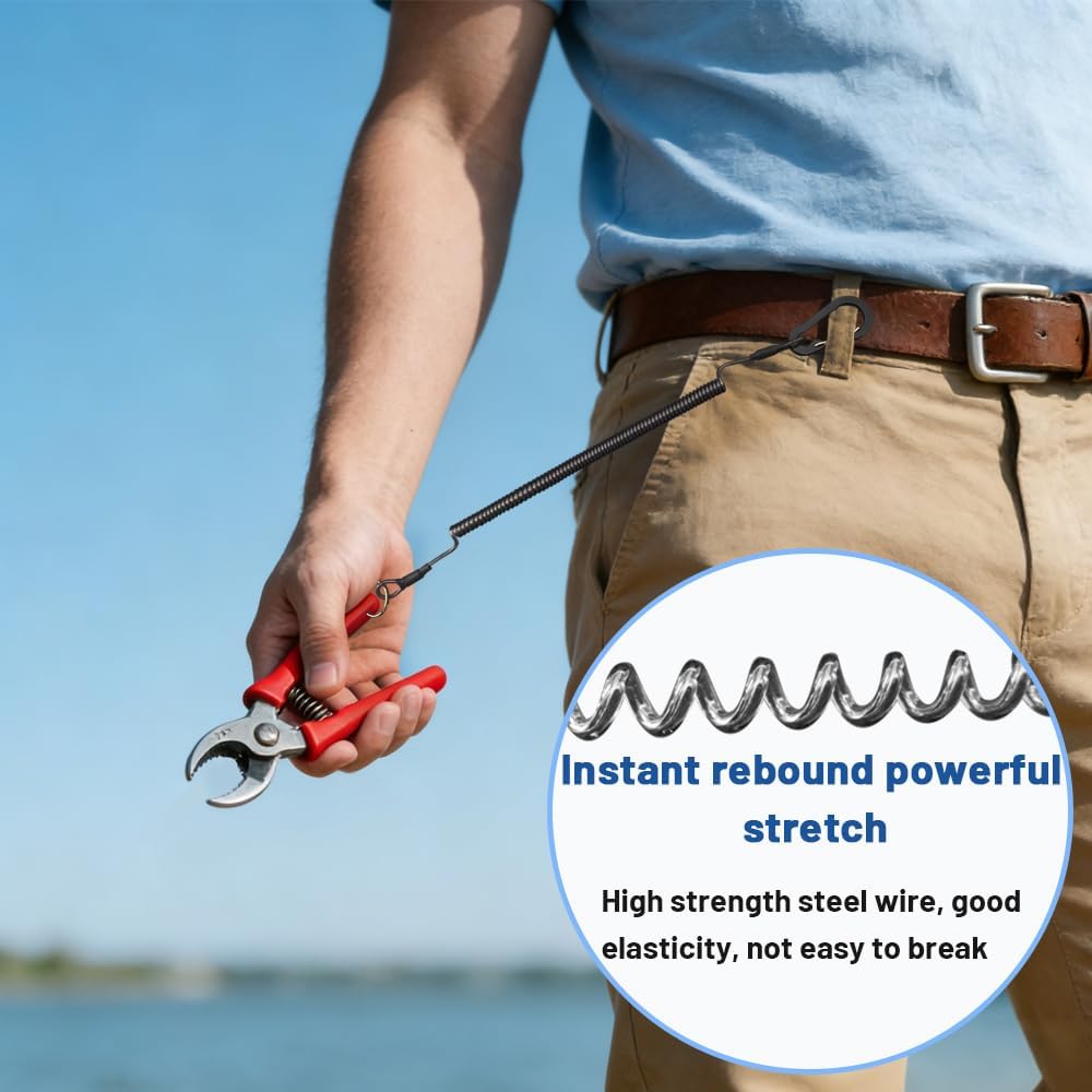 Cuerdas Antipérdida Flexibles  - Carabiner Keychain reseña y precio
