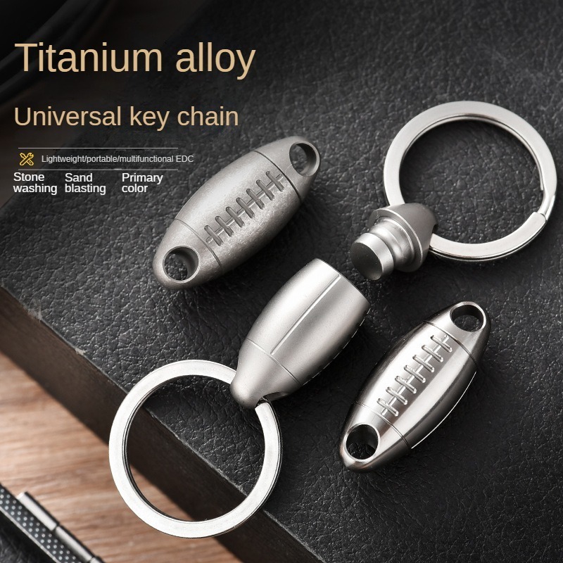 Llavero de titanio con forma d - Edc Carry Backpack reseña y precio