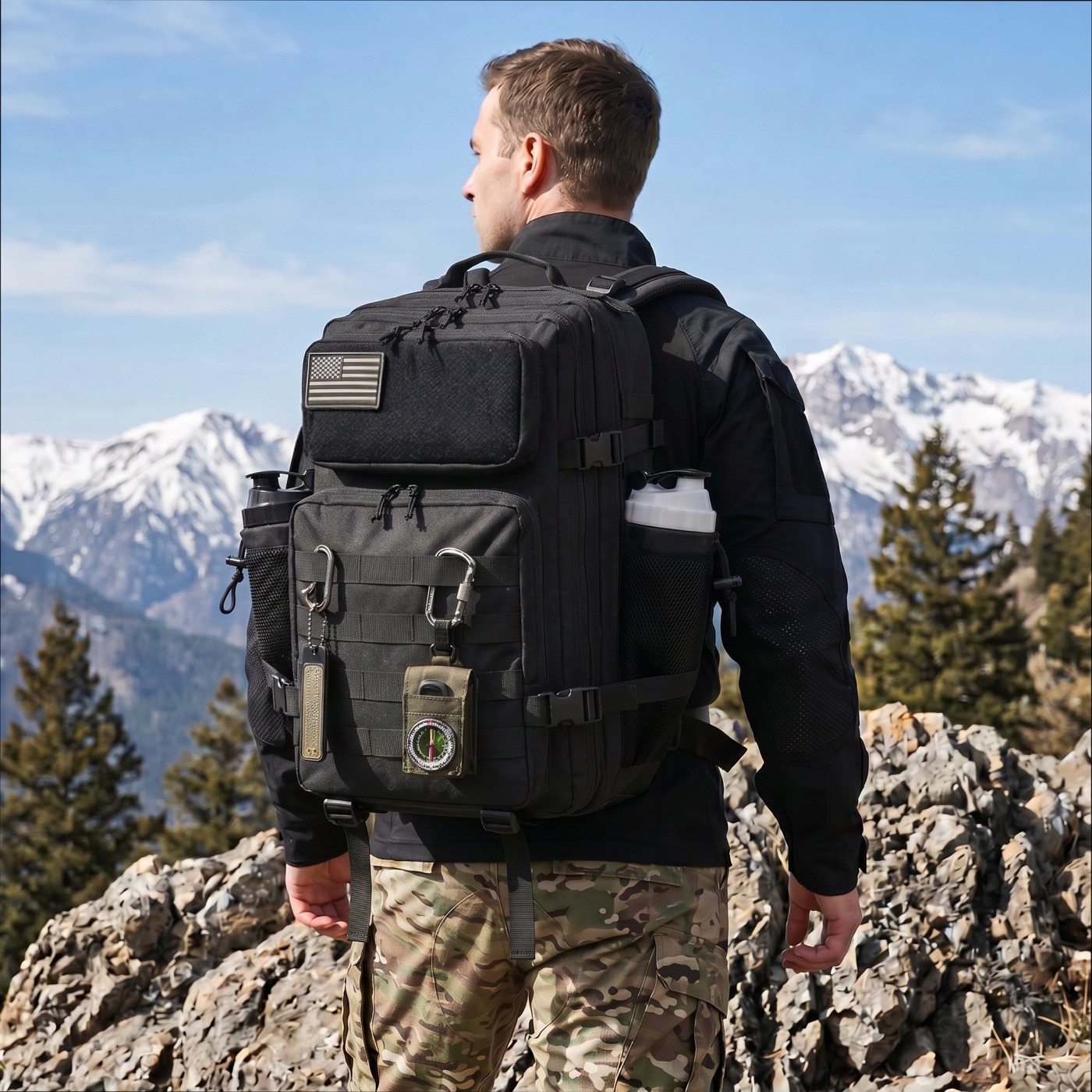 Mochila Táctica de Pesca de Gr - Edc Carry Backpack reseña y precio