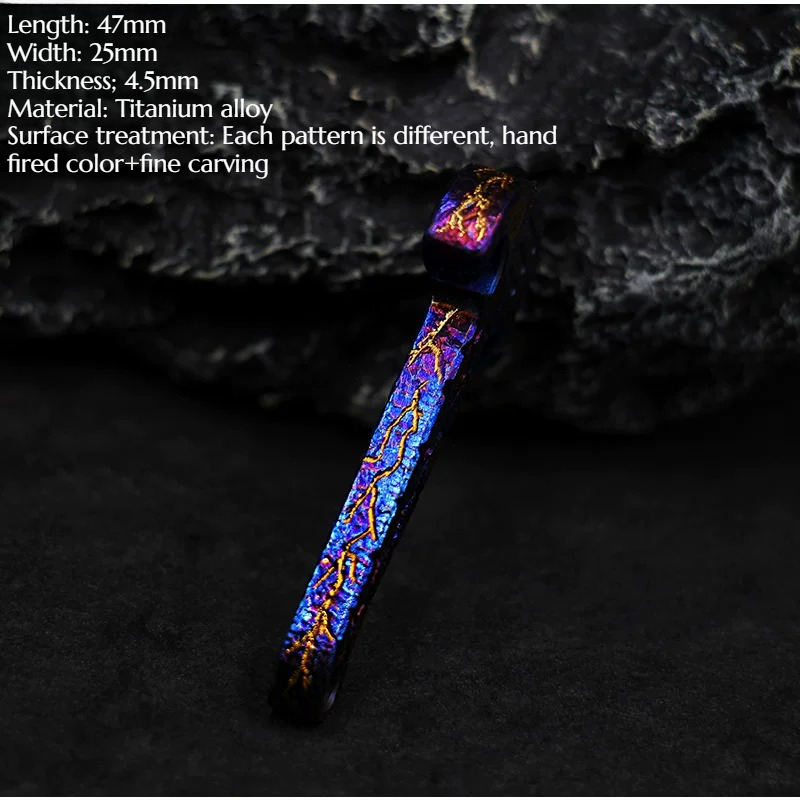Mini hacha de aleación de tita - Titanium Pry Bar reseña y precio